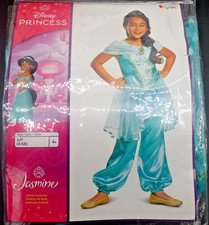 Disney Princess Jasmine Costume Girls 4-6X NWT Aladdin Halloween Cosplay
