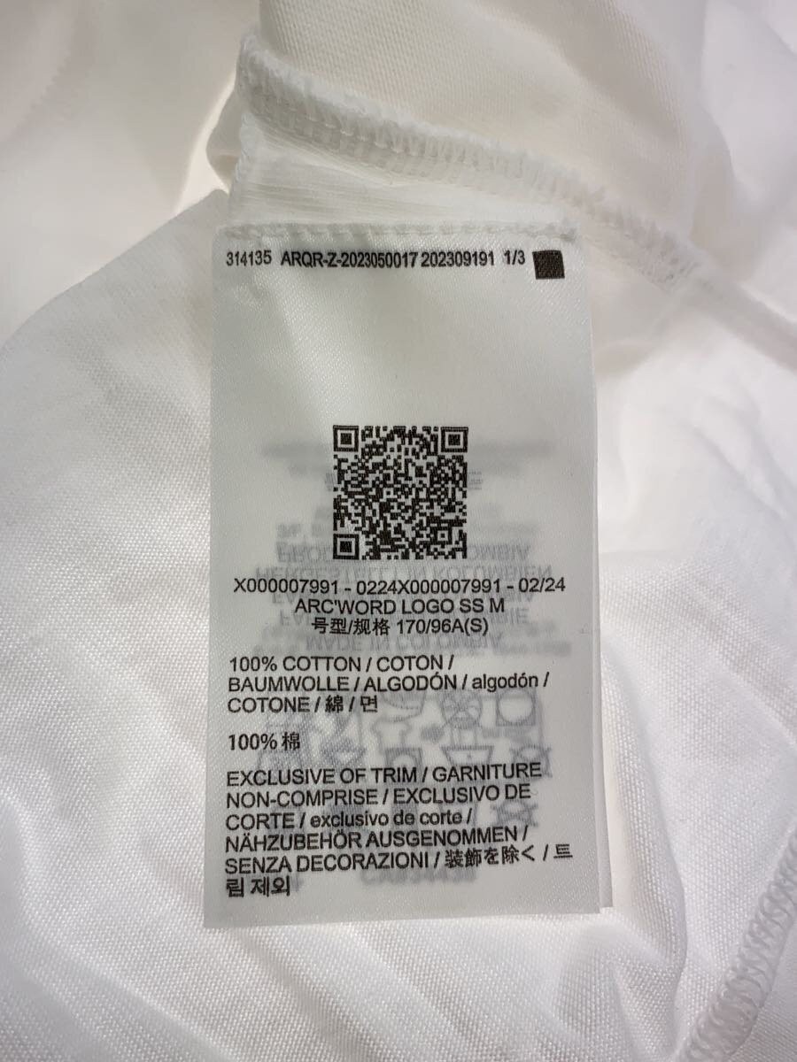 ARC'TERYX T shirt ARC TERYX S cotone con logo WHT