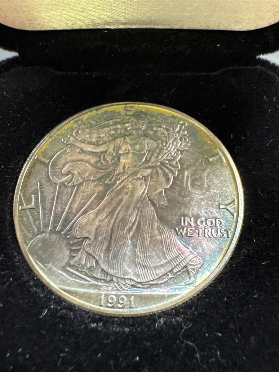 American Eagle Uncertified 1991 Silver Bullion Coins for sale | eBay