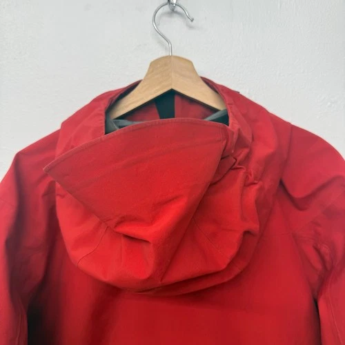 Arc'teryx Alpha SV Bordeaux Red Rain Ski Waterproof Jacket Men’s Size Small image 13