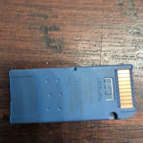 Sony Memory Stick 128MB MSA-128A Genuine Camera Memory Card Tested - Picture 3 of 3
