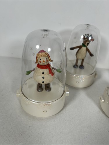 Hallmark Happy Tappers 2008 conjunto de 5 incluyendo raro pintor elfo *Leer - Imagen 2 de 6