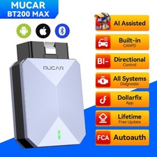 2026 Mucar Bt200 Max Ai-assisted Obd2 Scanner Bluetooth Lifetime Free Update 2026 Mucar Bt200 Max Ai-assisted Obd2 Scanner Bluetooth Lifetime Free Update