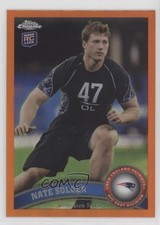 2011 Topps Chrome Retail Orange Refractor Nate Solder #215 uk5