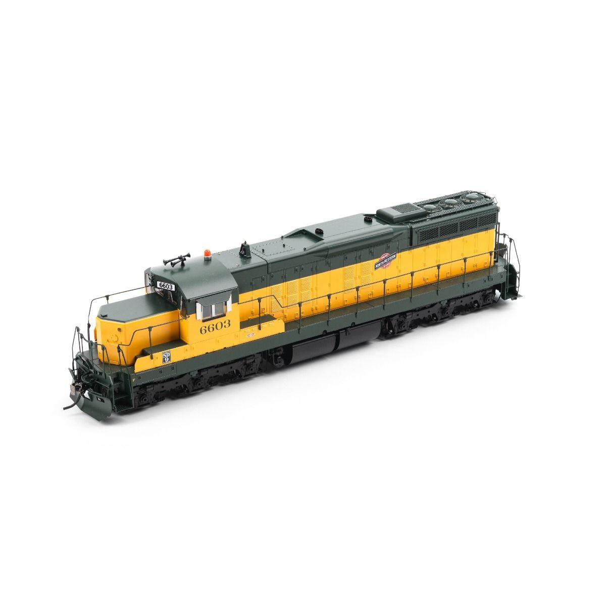 Rapido ~ HO Scale ~ Chicago & North Western ~ SD9 #6614 ~ DC/Silent ~ 050221