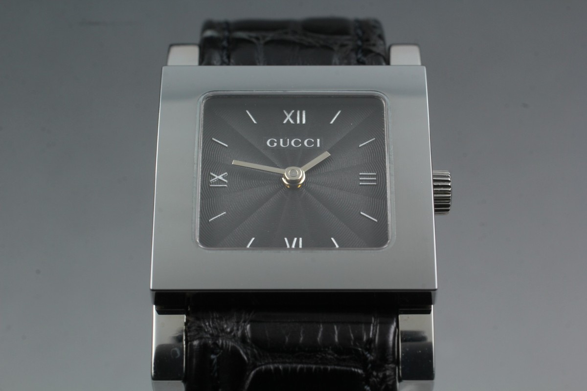 Near MINT w/ Box] Gucci 7900L Black Dial Quartz Women's Watch