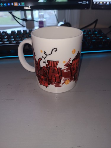 Vintage Starbucks 2000 Halloween Village teiere, tazza Starbucks, tazza Starbucks - Foto 2 di 4
