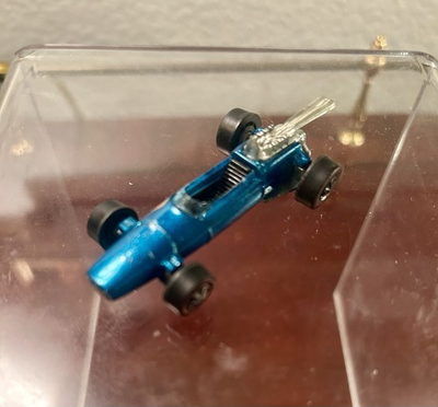 #ad Hot Wheels Redline 1969 Brabham Repco F1 Blue Hong Kong EX Condition $39.90