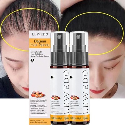 2PCS Batana Oil Serum For Hair Growth Healthier Thicker Fuller Anti-Hair Loss