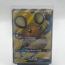 Dedenne GX - 195/214 - Pokemon Unbroken Bonds Sun & Moon Full Art Card NM on eBay