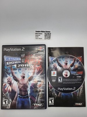 WWE SmackDown vs. Raw 2011 (Sony PlayStation 2 PS2, 2010) - Complete - CIB