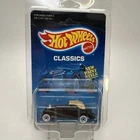 Vintage Hot Wheels Classics Mercedes 540K #5142 Black 1986 Unpunched