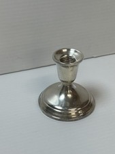 Vintage Towle Sterling Silver Candle Holder #701 - .925 Weighted.