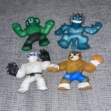 Moose Heroes of Goo Jit Zu Action Figures Mixed Lot of 4 SH29A