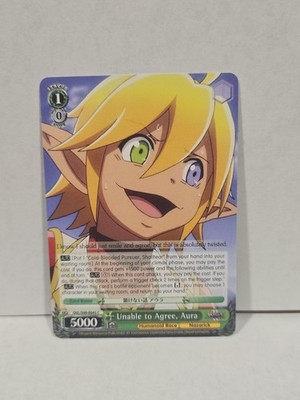 Weiss Schwarz Unable to Agree, Aura Nazarick: Tomb of the Undead Vol.2...