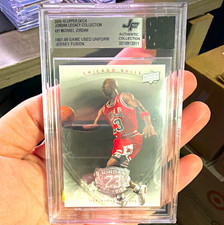 Upper Deck 2009-10 Jordan Legacy Michael Jordan #21 Jersey Fusion Game Worn BGS
