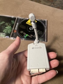 Seaman Video Game & Seaman Microphone Bundle Sega Dreamcast, 2000 TESTED