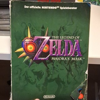 Nintendo offizieller Nintendo 64 Spieleberater Majora’s Mask Lösungsbuch