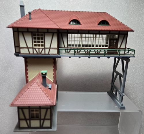 KIT FALLER para Marklin 120125 HO escala 1/87 torre de señal ferroviaria aérea | Condition: Used