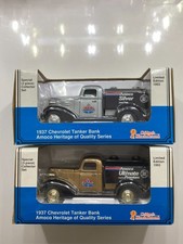 Liberty Classics Diecast 1937 Chevrolet Tanker Bank Special LE Set of 2 Amoco