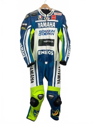 Valentino Rossi 46 The Doctor Monster Yamaha Sponsor One Piece Leathers L