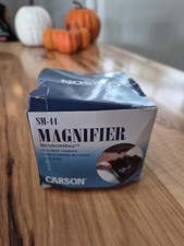   Carson 4.5X30mm DSLR Camera Sensor Magnifier Cleaning Loupe 6 SM-44 box damage