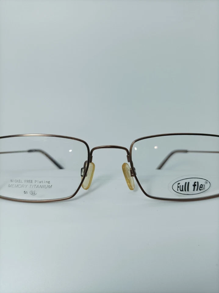 Full Flex, eyeglasses, Memory Titanium, frames, square, oval, hyper vintage - Image 2 of 4