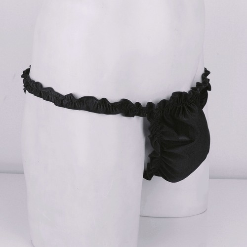 Mens Sissy Lingerie Soft Short Sleeves Crop Top with Bloomer Boxer Underwear Set - Picture 22 of 32