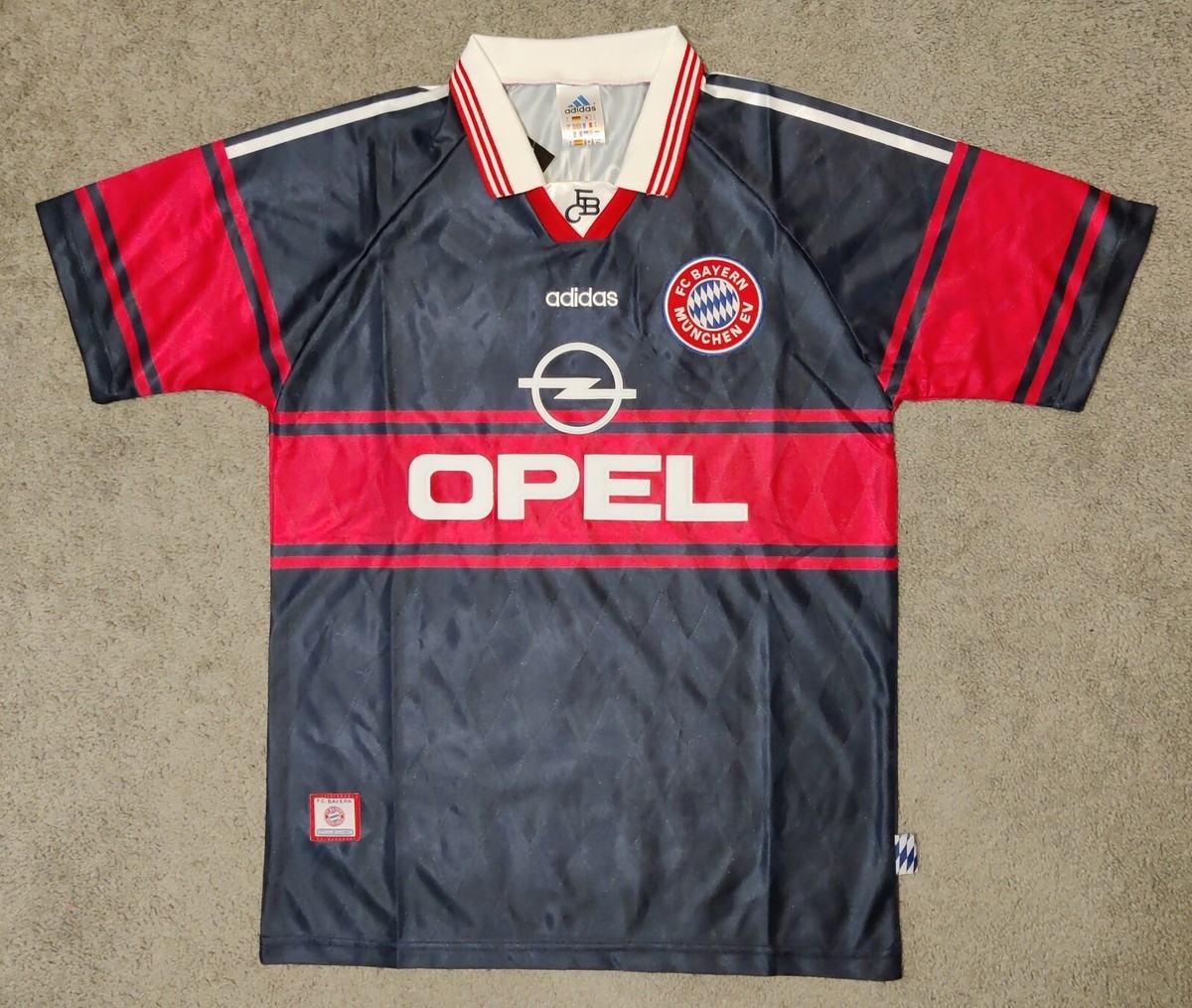 FC Bayern Munich 1997/99 Matthaus #10 Retro Vintage Soccer