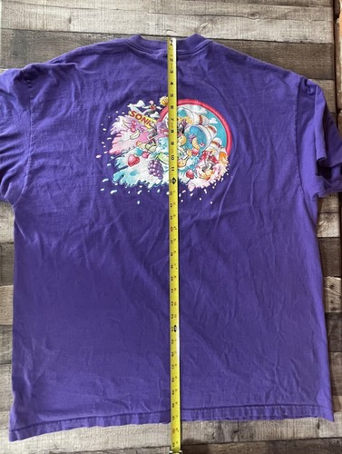 Sonic Restaurant Double Sided Purple T-Shirt Size 2XL Company Licensed Tee - Picture 3 of 5