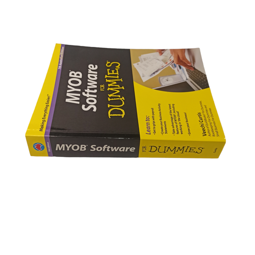 MYOB Software for Dummies Australian Edt Book Veechi Curtis Accounting Finance - 第 6/18 張圖片