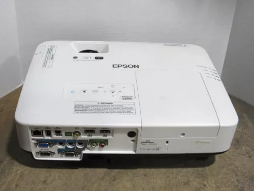 Epson PowerLite 2255U 3LCD WUXGA Projector 5000 Lumens w/ 1745 Lamp Hours