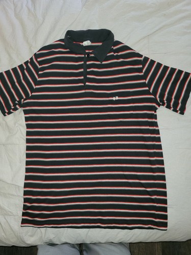 Vintage 70s Hang Ten Striped Polo Shirt 