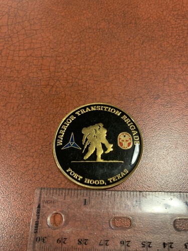 Moneda Desafío del Ejército de Texas de la Brigada de Transición del Guerrero ENVÍO GRATUITO - Imagen 2 de 6