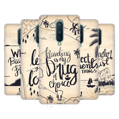 HEAD CASE DESIGNS VINTAGE REISETAGEBUCH GEL HANDYHÜLLE FÜR GOOGLE ONEPLUS HANDYS