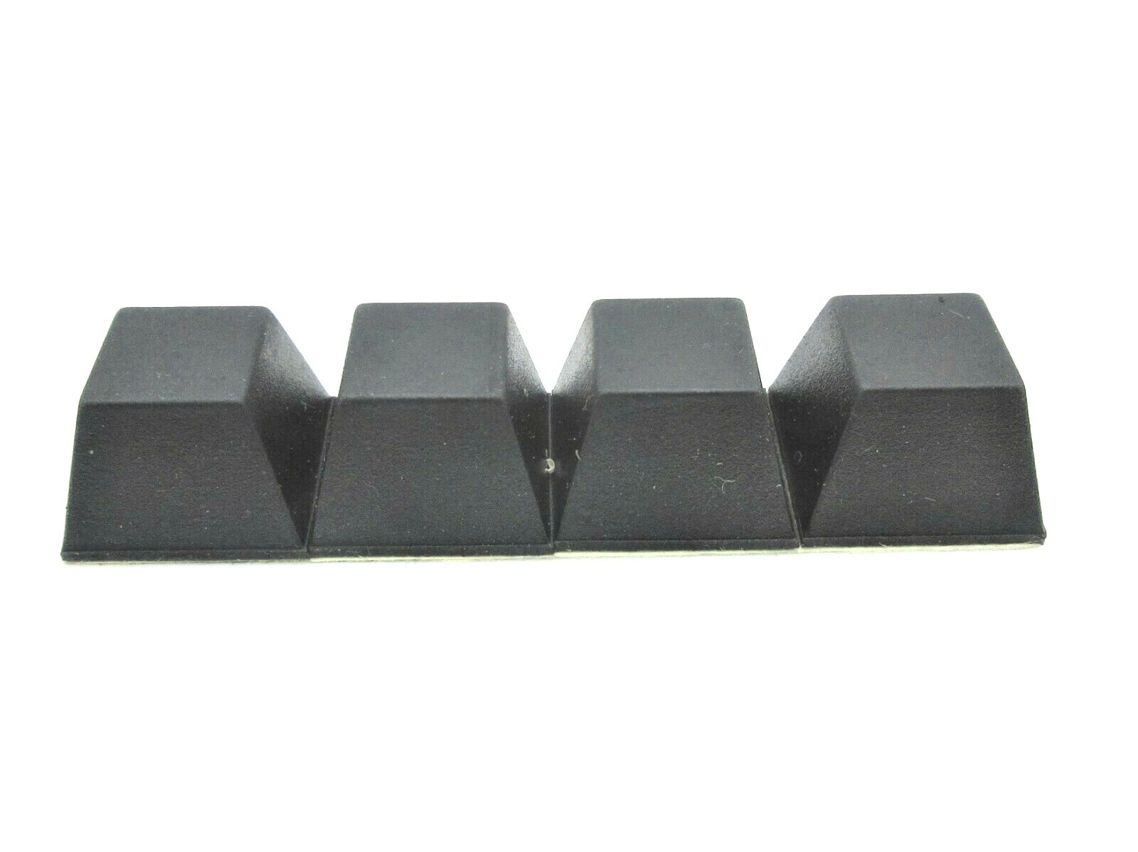 3/4" Square x 3/8" Ht Sq Rubber Feet for Heavy Cutting Boards 3M