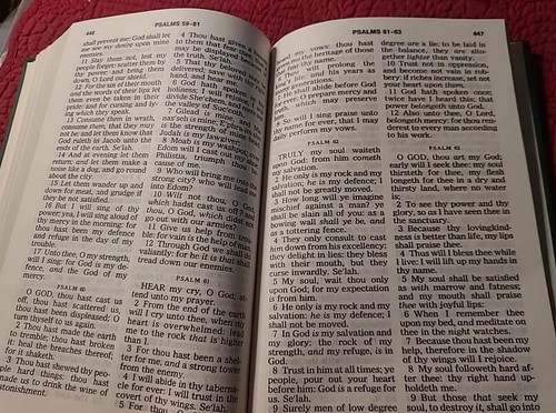 1976 The New Testament (KJV) and Psalms Gideon's VTG Hardcover CLEAN - Foto 10 di 11