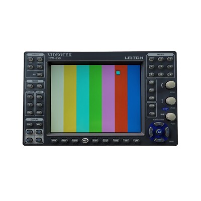 Videotek Leitch TVM-850 Waveform Vector Monitor | Tested Working