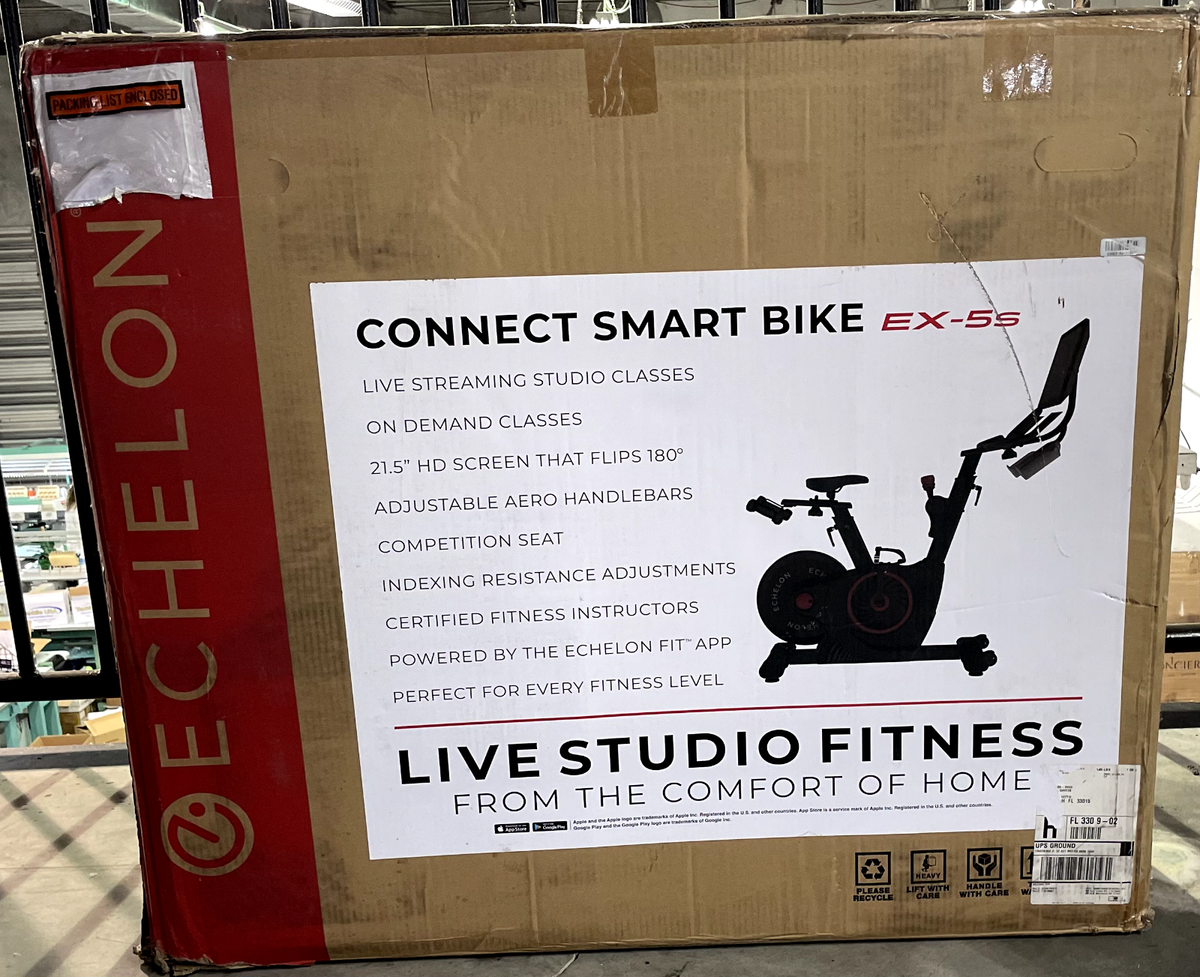 Echelon EX5S Smart Connect Fitness Bike Black for sale online