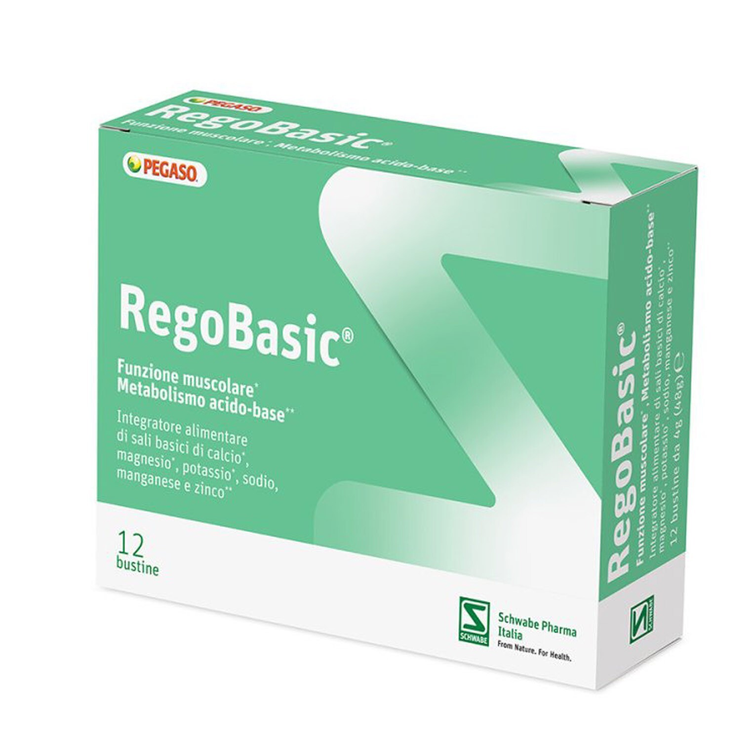 Schwabe Pharma Regobasic Integratore Alimentare, 12 Bustine