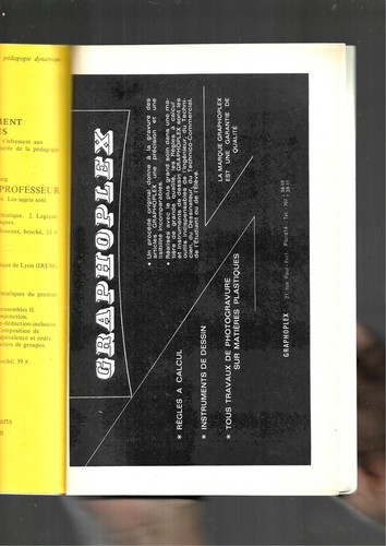 Bulletin Association Teacher Maths Teaching Public May June 1971 - Picture 11 of 12