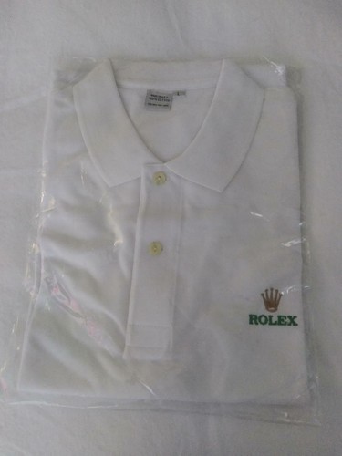 *** Rolex Swag Golf Event Shirt Embroidered White 2XL 100% cotton New*** - Picture 7 of 7