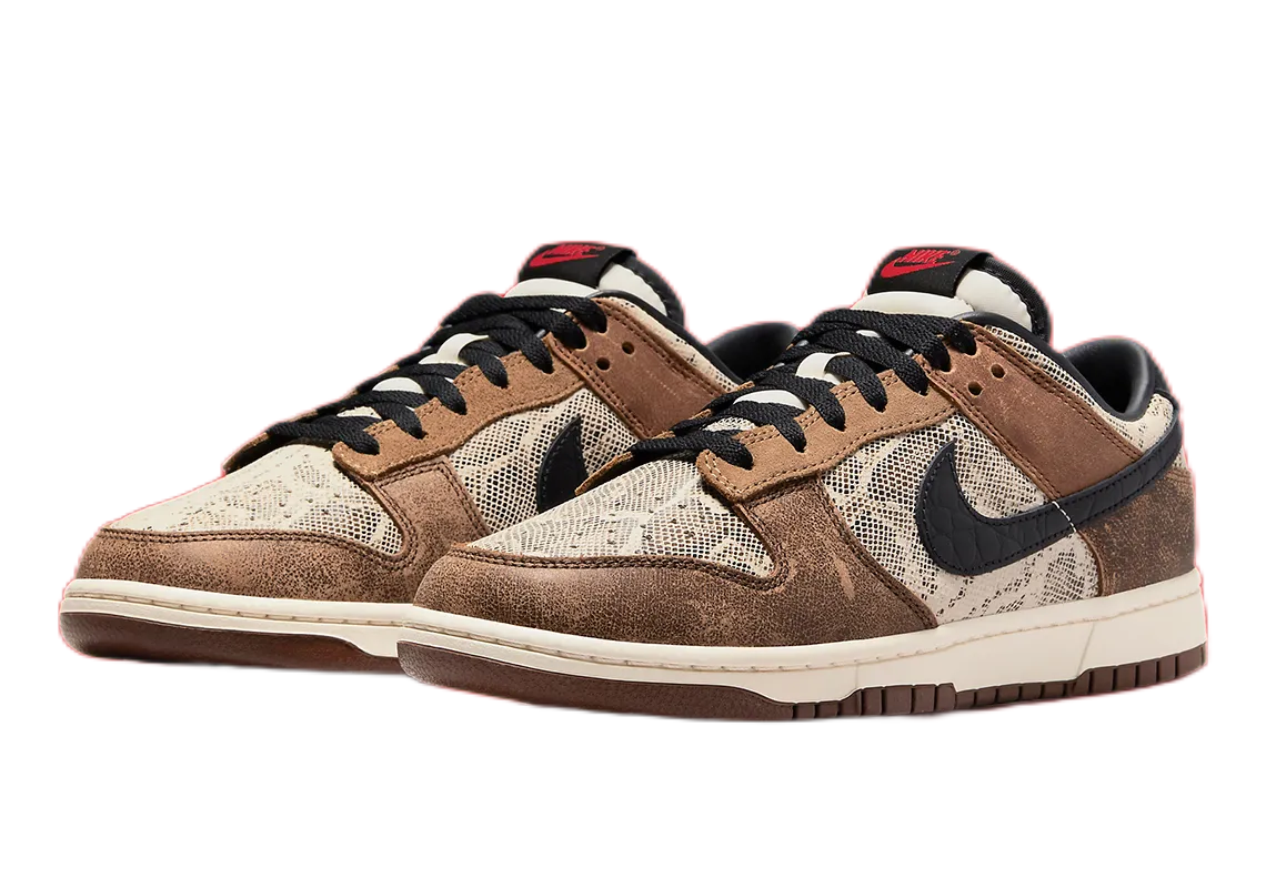Nike Dunk Low Premium CO.JP Brown Snakeskin FJ5434-120 | eBay