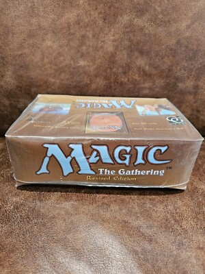 Magic The Gathering MTG Revised, Factory Sealed Box 36