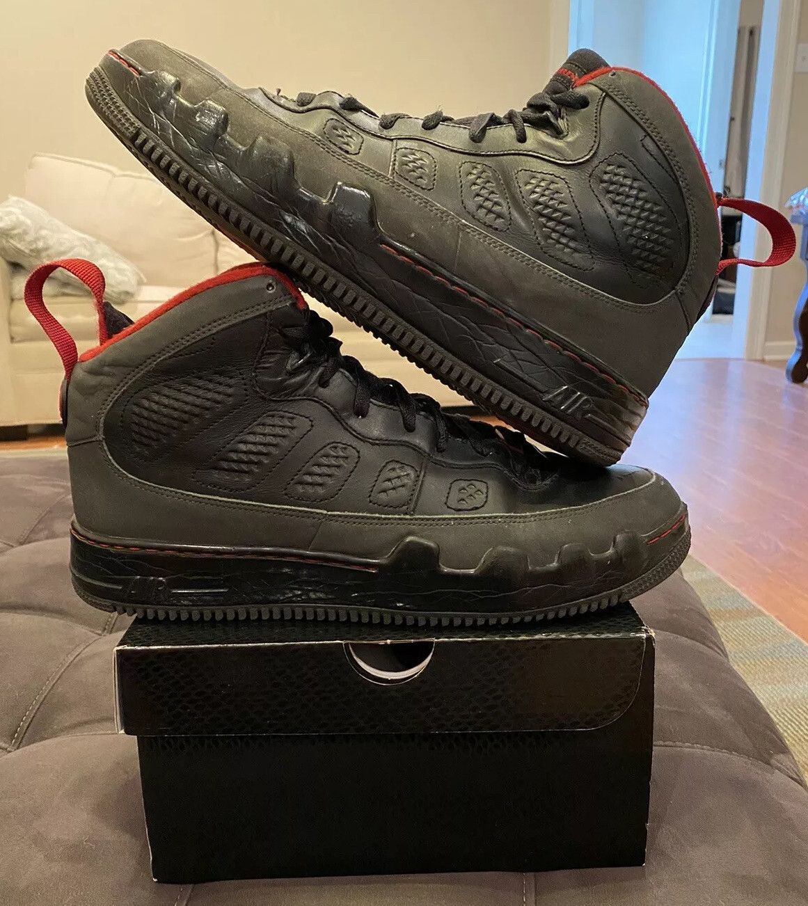Size 12 - Jordan Fusion 9 Black for 