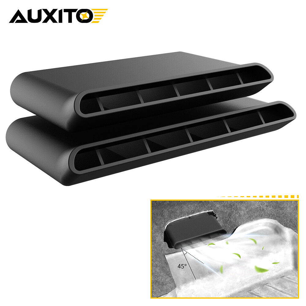 Fit For 2014 2019 Sierra and Silverado Rear Passenger Air Deflectors 2Pcs USA