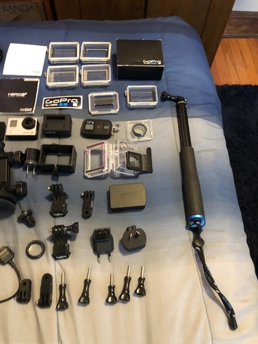 MASSIVE Set of GoPro Accessories (40+) AND GoPro Hero 3+ Black - Picture 5 of 12