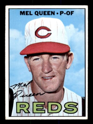 1967 Topps Baseball #374 Mel Queen VG *e1