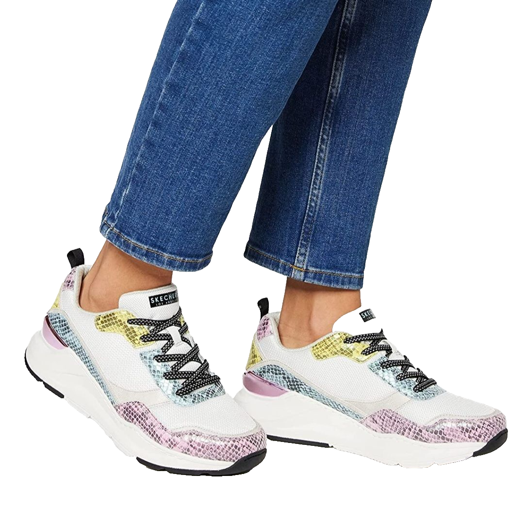 Skechers Rovina Jungle Print Sneakers Size 7.5