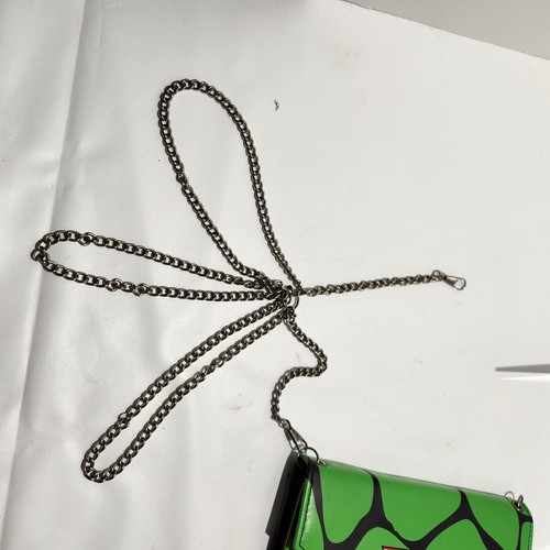 Vintage Nickelodeon Teenage Mutant Ninja Turtles Clutch Purse Wallet With Chain - Picture 5 of 10